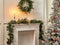 Beliani WHITEHORN - Guirlande - Groen - 270 - PVC