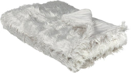 Beliani DELICE - Plaid - Grijs - Acryl