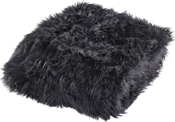 Beliani DELICE - Plaid - Zwart - Acryl