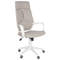 Beliani DELIGHT - Bureaustoel - Taupe/Wit - Polyester