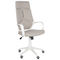Beliani DELIGHT - Bureaustoel - Taupe/Wit - Polyester