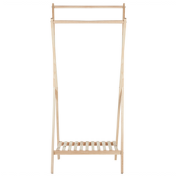 Beliani DENVER - Kapstok - Lichtbruin - Hout