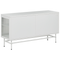 Beliani DEVON - Sideboard - Wit - Staal