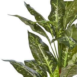 Beliani DIEFFENBACHIA - Kunstplant - Groen - 110 cm - Synthetisch materiaal