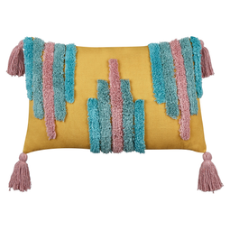 Beliani DIJKOT - Sierkussen set van 2 - Meerkleurig - 30 x 50 cm - Katoen