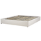 Beliani DINAN - Tweepersoonsbed - Lichtbeige - 180 x 200 cm - Polyester