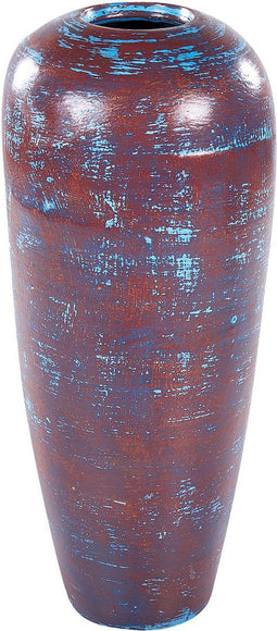 Beliani DOJRAN - Decoratieve vaas - Bruin - Terracotta