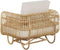Beliani DOLCEDO / LIMNI - Loungeset voor 5 - Beige - Rotan