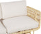 Beliani DOLCEDO - Tuinbank - Beige - Rotan