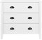 Beliani DONOVAN - Commode - Wit - Spaanplaat