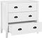 Beliani DONOVAN - Commode - Wit - Spaanplaat