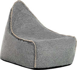 Beliani DROP - Zitzak - Grijs - Kunststof