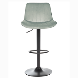 Beliani DUBROVNIK - Barkruk set van 2 - Mintgroen - Fluweel