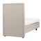 Beliani DUKE II - Eenpersoonsbed - Beige - 80 x 200 cm - Polyester