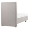 Beliani DUKE II - Eenpersoonsbed - Grijs - 80 x 200 cm - Polyester