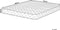 Beliani DUO - Mattress - Wit - Polyester
