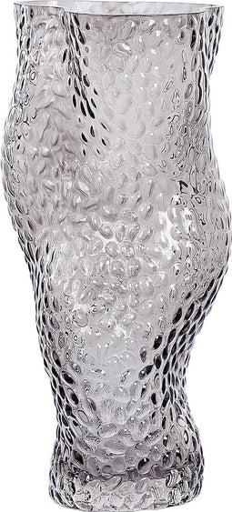 Beliani DYTIKO - Decoratieve vaas - Grijs - Glas