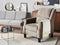 Beliani EGERSUND - TV-fauteuil - Beige - Fluweel