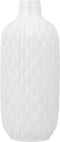 Beliani EMAR - Decoratieve vaas - Wit - Steengoed
