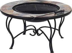 Beliani EREBUS - Vuurkorf - Zwart - Staal