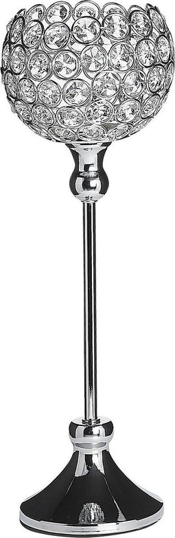 Beliani ESTERNAY - Kandelaar - Zilver - Metaal