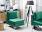 Beliani EVJA - Fauteuil - Groen - Fluweel