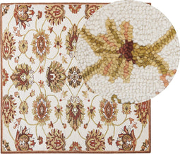 Beliani EZINE - Rug - Beige - Wol