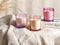 Beliani SHEER JOY - Geurkaars set - lavendel/rozemarijn/geranium - Soja wax