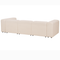 Beliani FALSTERBO - Modulaire driezitsbank - Beige - Bouclé
