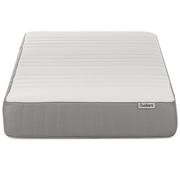 Beliani FANTASY - Latexmatras medium - Wit - 90 x 200 cm - Polyester