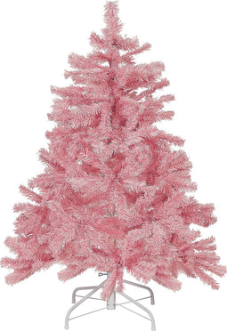Beliani FARNHAM - Kerstboom - roze - PVC