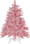 Beliani FARNHAM - Kerstboom - roze - PVC