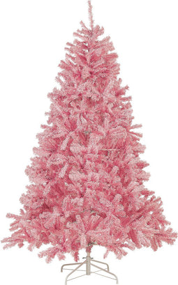 Beliani FARNHAM - Kerstboom - Roze - PVC