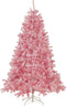 Beliani FARNHAM - Kerstboom - Roze - PVC