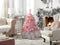 Beliani FARNHAM - Kerstboom - roze - PVC