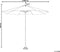 Beliani FERENTILLO - Parasol - Beige - Kunststof