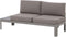 Beliani FERENTINO - Loungeset voor 5 - Grijs - Aluminium