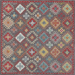 Beliani FINIKE - Rug - Multicolor - Wol