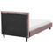 Beliani FITOU - Bekleding bed - Roze - 90 x 200 cm - Fluweel