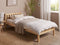 Beliani FLORAC - Bed - Lichthout - 90 x 200 cm - Dennenhout