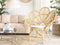 Beliani FLORENTINE - Fauteuil - Beige - Rotan
