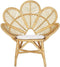 Beliani FLORENTINE - Fauteuil - Beige - Rotan
