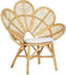 Beliani FLORENTINE - Fauteuil - Beige - Rotan