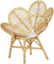 Beliani FLORENTINE - Fauteuil - Beige - Rotan