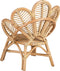Beliani FLORENTINE II - Fauteuil - Natuurlijk - Rotan