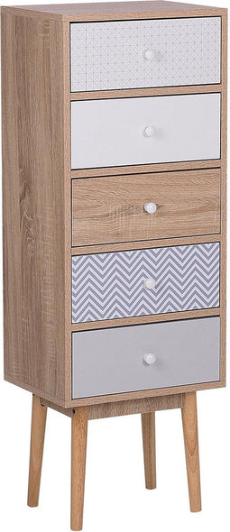 Beliani FOLEY - Commode - Lichte houtkleur - MDF