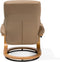 Beliani FORCE - Fauteuil - Beige - Kunstleer
