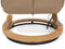 Beliani FORCE - Fauteuil - Beige - Kunstleer