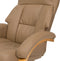 Beliani FORCE - Fauteuil - Beige - Kunstleer