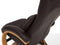 Beliani FORCE - Fauteuil - Bruin - Kunstleer
